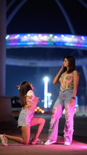 Saheli Rudra Instagram - We didnāt plan this, but it was perfectly done ššš
@fatima_fitnessgirl
#mastitime #dancelover #trending #ekmainhoonektuhai #funnydance #tagyourbestfriend #reelitfeelit #viral #instagram #foryou