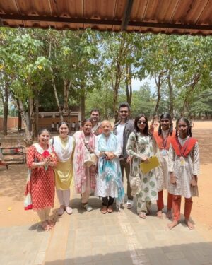 Sai Godbole Instagram - Namaskaram🙏🏼❤️
At the foothills of the Velliangiri mountains, my time at the @isha.foundation was surreal. The calm I felt within the serene and spiritually charged space was profound. Surrounded by the inclusivity and warmth of the people, nourished by healthy food, embraced by the purity of the air, and the divinity and grandeur of the Adi Yogi, I felt deeply connected. The energy of the powerfully consecrated Dhyan Linga and the Linga Bhairavi Devi temple has left a lasting impression on my soul. 
It was heartening to witness the immense work being done to address climate change through the Save Soil initiative (we visited the nursery too) and support for farmers. The dedication to empowering underprivileged students at the Isha Vidhya school is truly inspiring. The work Sadhguru and his team of volunteers continue to do is nothing short of remarkable.
Thank you for this incredible experience, for welcoming my mom and me into your sacred space. We left feeling rejuvenated, inspired, and deeply grateful. Shambho.”

Special thank you to Swami Suyagna ji for his kindness, time and generosity🙏🏼
Priyanka Akka and Kinjal Akka @kinjalmehta97 for showing us around the ashram with so much care, your warmth made us feel even more connected to the space🌷
Lots of love to Rudreshi Akka @_rudreshi_ for truly making us feel at home! You are sunshine! ☀️ 
Thank you to Kunal Anna for organising this retreat and Chaitral for coordinating everything! 🤍
And a huge thank you to Daddu @niharshembekar for introducing me to this divine, magical world and to my mom @kulkishori for her company and her efforts to make sure I have this experience ❤️🧿🙏🏼🌟

#ishafoundation #adiyogi #sadhguru