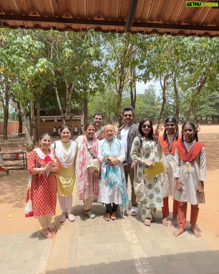 Sai Godbole - 79.1K Likes - Namaskaram🙏🏼❤️
At the foothills of the Velliangiri mountains, my time at the @isha.foundation was surreal. The calm I felt within the serene and spiritually charged space was profound. Surrounded by the inclusivity and warmth of the people, nourished by healthy food, embraced by the purity of the air, and the divinity and grandeur of the Adi Yogi, I felt deeply connected. The energy of the powerfully consecrated Dhyan Linga and the Linga Bhairavi Devi temple has left a lasting impression on my soul. 
It was heartening to witness the immense work being done to address climate change through the Save Soil initiative (we visited the nursery too) and support for farmers. The dedication to empowering underprivileged students at the Isha Vidhya school is truly inspiring. The work Sadhguru and his team of volunteers continue to do is nothing short of remarkable.
Thank you for this incredible experience, for welcoming my mom and me into your sacred space. We left feeling rejuvenated, inspired, and deeply grateful. Shambho.”

Special thank you to Swami Suyagna ji for his kindness, time and generosity🙏🏼
Priyanka Akka and Kinjal Akka @kinjalmehta97 for showing us around the ashram with so much care, your warmth made us feel even more connected to the space🌷
Lots of love to Rudreshi Akka @_rudreshi_ for truly making us feel at home! You are sunshine! ☀️ 
Thank you to Kunal Anna for organising this retreat and Chaitral for coordinating everything! 🤍
And a huge thank you to Daddu @niharshembekar for introducing me to this divine, magical world and to my mom @kulkishori for her company and her efforts to make sure I have this experience ❤️🧿🙏🏼🌟

#ishafoundation #adiyogi #sadhguru