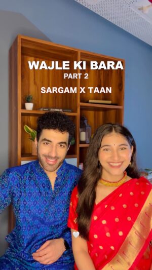 Sai Godbole Instagram - Nothing beats THIS part of Wajle ki bara (Sargam x Taan)!!❤️
Singing this alongside @abbyvofficial who is a classical singing star was such a treat!💫
super credits to the extraordinary composition of Ajay-Atul! 
.
.

#wajlekibara #marathi #song #explore #explorepage #trending #fyp