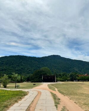 Sai Godbole Instagram - Namaskaram🙏🏼❤️
At the foothills of the Velliangiri mountains, my time at the @isha.foundation was surreal. The calm I felt within the serene and spiritually charged space was profound. Surrounded by the inclusivity and warmth of the people, nourished by healthy food, embraced by the purity of the air, and the divinity and grandeur of the Adi Yogi, I felt deeply connected. The energy of the powerfully consecrated Dhyan Linga and the Linga Bhairavi Devi temple has left a lasting impression on my soul. 
It was heartening to witness the immense work being done to address climate change through the Save Soil initiative (we visited the nursery too) and support for farmers. The dedication to empowering underprivileged students at the Isha Vidhya school is truly inspiring. The work Sadhguru and his team of volunteers continue to do is nothing short of remarkable.
Thank you for this incredible experience, for welcoming my mom and me into your sacred space. We left feeling rejuvenated, inspired, and deeply grateful. Shambho.”

Special thank you to Swami Suyagna ji for his kindness, time and generosity🙏🏼
Priyanka Akka and Kinjal Akka @kinjalmehta97 for showing us around the ashram with so much care, your warmth made us feel even more connected to the space🌷
Lots of love to Rudreshi Akka @_rudreshi_ for truly making us feel at home! You are sunshine! ☀️ 
Thank you to Kunal Anna for organising this retreat and Chaitral for coordinating everything! 🤍
And a huge thank you to Daddu @niharshembekar for introducing me to this divine, magical world and to my mom @kulkishori for her company and her efforts to make sure I have this experience ❤️🧿🙏🏼🌟

#ishafoundation #adiyogi #sadhguru
