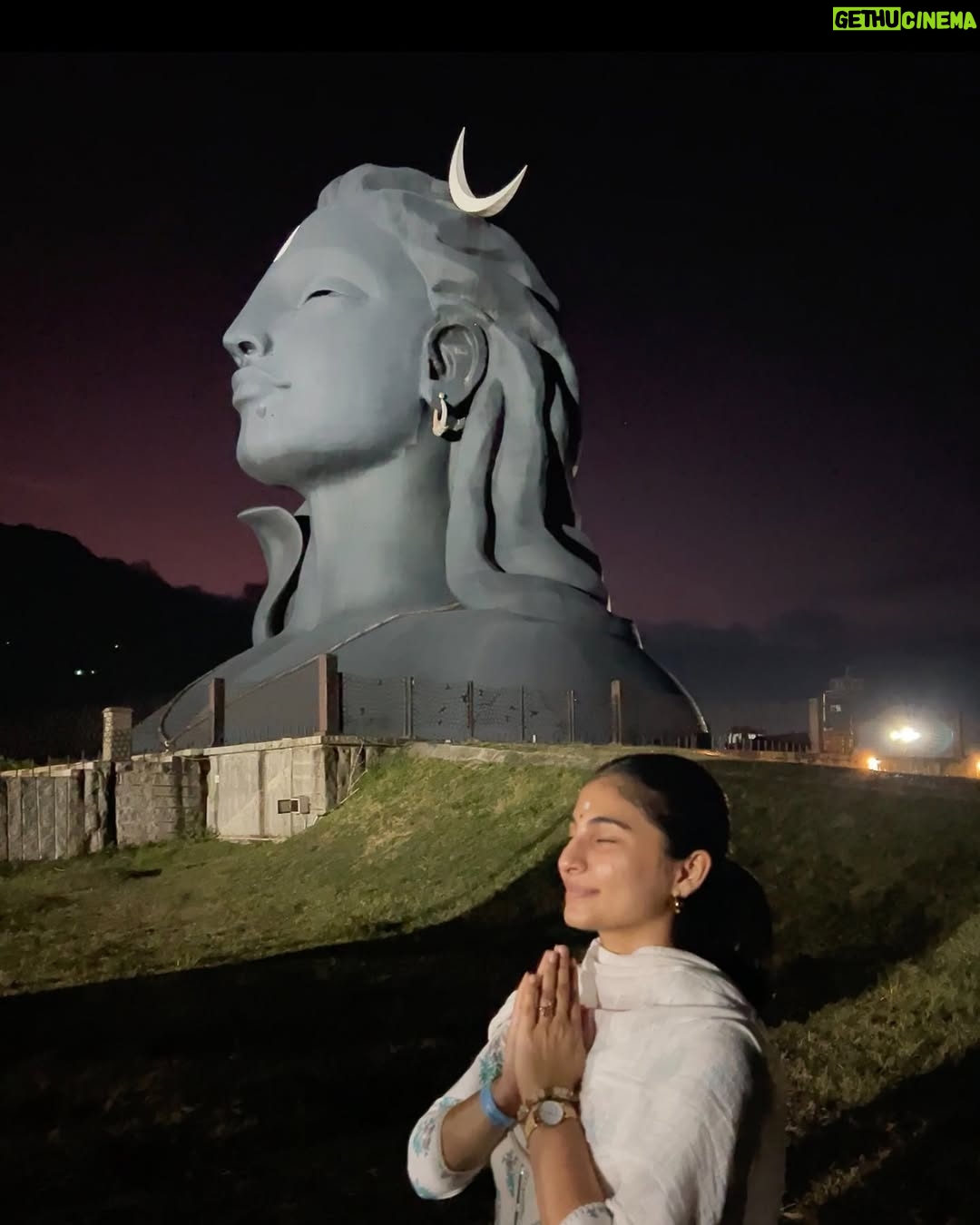 Sai Godbole - 79.1K Likes - Namaskaram🙏🏼❤️
At the foothills of the Velliangiri mountains, my time at the @isha.foundation was surreal. The calm I felt within the serene and spiritually charged space was profound. Surrounded by the inclusivity and warmth of the people, nourished by healthy food, embraced by the purity of the air, and the divinity and grandeur of the Adi Yogi, I felt deeply connected. The energy of the powerfully consecrated Dhyan Linga and the Linga Bhairavi Devi temple has left a lasting impression on my soul. 
It was heartening to witness the immense work being done to address climate change through the Save Soil initiative (we visited the nursery too) and support for farmers. The dedication to empowering underprivileged students at the Isha Vidhya school is truly inspiring. The work Sadhguru and his team of volunteers continue to do is nothing short of remarkable.
Thank you for this incredible experience, for welcoming my mom and me into your sacred space. We left feeling rejuvenated, inspired, and deeply grateful. Shambho.”

Special thank you to Swami Suyagna ji for his kindness, time and generosity🙏🏼
Priyanka Akka and Kinjal Akka @kinjalmehta97 for showing us around the ashram with so much care, your warmth made us feel even more connected to the space🌷
Lots of love to Rudreshi Akka @_rudreshi_ for truly making us feel at home! You are sunshine! ☀️ 
Thank you to Kunal Anna for organising this retreat and Chaitral for coordinating everything! 🤍
And a huge thank you to Daddu @niharshembekar for introducing me to this divine, magical world and to my mom @kulkishori for her company and her efforts to make sure I have this experience ❤️🧿🙏🏼🌟

#ishafoundation #adiyogi #sadhguru