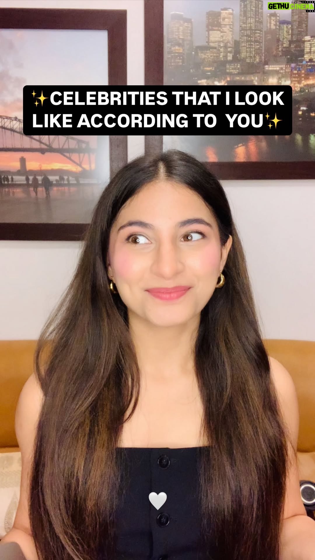 Sai Godbole - 40.2K Likes - who do you think I look like the most?❤️😂
and tell me your celebrity doppelgängers too!!
.
.
.
.
#explore #fyp #trending #celebrity #doppleganger #lookalike #explorepage #belly #thesummeriturnedpretty #teamconrad #sharmilatagore #friends #marathi