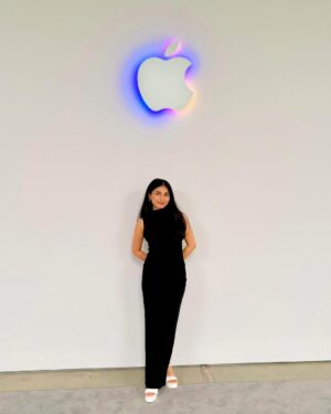 Sai Godbole Instagram - the 🍎 experience @apple <3
I am blown away by how much apple cares about artists and creatives! Every single device, feature, update has been made with so much love, attention and care with the intention of making the process of creating art special for the artist! 
We got to experience the brand new tiny Mac mini, ipads, the incredible loud noise reduction in the AirPods, the newest photo retouching technology that’s going to release next month, the next gen additions that Apple intelligence is making to Final Cut Pro and Logic Pro!!! (Musicians, Editors, creators are going to have the time of their lives with this)
I’m so grateful for this trip of a lifetime with my favourite brand of all time in my favourite city of all time 
Thank you @apple for being so kind! The best for a reason🤍🧿