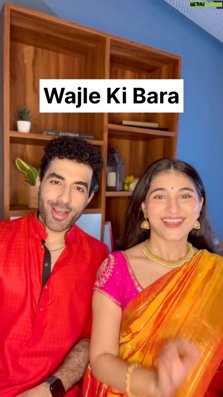 Sai Godbole - 106.1K Likes - everybody gangster till wajle ki bara drops on the dance floor 🕺💃🥵

OGs: Ajay-Atul, Bela Shende 🙏
.
.
.
#saigodbole #abbyv #marathi #lavani #lavni #natarang #natrang #ajayatul #wajlekibara #amrutakhanvilkar