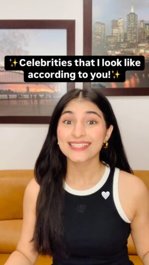 Sai Godbole Instagram - Which other celebrity ✨doppelgängers✨ do I have?❤️
Ps : these were all the celebrities you guys usually say I look similar to! 😂
Who am I the closest to in appearance do you think?
Idea credits - Ahilya 

#celebrity #doppleganger #lookalike #celebrities #sharmilatagore #emilyinparis #friends #mom #normalpeople #explore #explorepage #fyp #trending