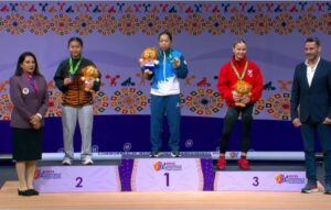 Saikhom Mirabai Chanu Instagram - She lifts, she inspires, she conquers! 🙌
Hearty congratulations to our brand ambassador Mirabai Chanu for winning Gold at the Commonwealth Weightlifting Championships 2025. 🏆
You are the pride of Manipur, Northeast, and India. ❤️
