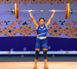 Saikhom Mirabai Chanu Instagram - Champion Chanu! 🏅
Congratulations to @mirabai_chanu on winning the gold medal at the Commonwealth Weightlifting Championships 2025.
