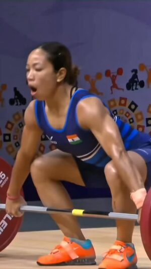 Saikhom Mirabai Chanu Instagram - Mirabai Chanu recently won GOLD at the commonwealth championships - and today I’m going to give you some behind the scenes work we’ve done to keep her body healthy! One problem was knee pain during the snatch start position - and we used a Cossack squat isometric to prime her glutes!