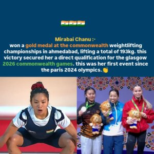 Saikhom Mirabai Chanu Instagram - Congratulations Champion 👏❤️🇮🇳
#indians #india #meerabhaichanu #indiansports
