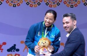 Saikhom Mirabai Chanu Instagram - She lifts, she inspires, she conquers! 🙌
Hearty congratulations to our brand ambassador Mirabai Chanu for winning Gold at the Commonwealth Weightlifting Championships 2025. 🏆
You are the pride of Manipur, Northeast, and India. ❤️