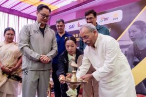 Saikhom Mirabai Chanu Instagram - Thank you Hon'ble @kiren.rijiju sir for inaugurating the residential wing of Weightlifting Warriors Academy in Modi Nagar yesterday.
The state-of-the-art facility, established by our Chief National Coach Shri Vijay Sharma in September 2024, will now provide accommodation for up to 60 athletes in 30 fully equipped rooms. Currently, 40 young athletes aged 8-14 years and 15 elite athletes are also training at the academy.
The academy operates under the Khelo India Scheme with support from the Ministry of Youth Affairs and Sports, Sports Authority of India, Olympic Gold Quest, and the Indian Weightlifting Federation (IWLF). The facility features world-class training amenities, including a modern gymnasium, recovery zones with steam, sauna, and ice bath facilities, and is staffed by seven coaches, three physiotherapists, and two certified masseurs.
Also, thanks to IWF President Sahdev Yadav sir, our MP Dr. Raj Kumar Sangwan sir, MLA Dr. Manju Siwach and all present during this occasion.