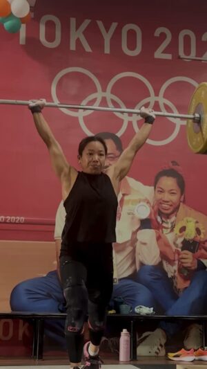 Saikhom Mirabai Chanu Instagram - Push Limits. Embrace Challenges.
#MirabaiChanu #Training #Weightlifting #PushingMyself