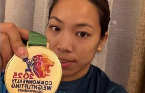 Saikhom Mirabai Chanu Instagram - She lifts, she inspires, she conquers! 🙌
Hearty congratulations to our brand ambassador Mirabai Chanu for winning Gold at the Commonwealth Weightlifting Championships 2025. 🏆
You are the pride of Manipur, Northeast, and India. ❤️