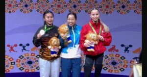 Saikhom Mirabai Chanu Instagram - I’m truly delighted to win gold medal at the Commonwealth Weightlifting Championship here in Ahmedabad. Competing at home after the Paris Olympics made this moment even more special, with the crowd’s support pushing me throughout. This victory reflects hard work, my coaches’ guidance, and the nation’s encouragement. It’s a big confidence boost ahead of the World Championships, and I’ll keep giving my best to make India proud.