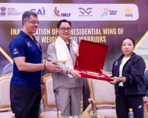 Saikhom Mirabai Chanu Instagram - Thank you Hon'ble @kiren.rijiju sir for inaugurating the residential wing of Weightlifting Warriors Academy in Modi Nagar yesterday.
The state-of-the-art facility, established by our Chief National Coach Shri Vijay Sharma in September 2024, will now provide accommodation for up to 60 athletes in 30 fully equipped rooms. Currently, 40 young athletes aged 8-14 years and 15 elite athletes are also training at the academy.
The academy operates under the Khelo India Scheme with support from the Ministry of Youth Affairs and Sports, Sports Authority of India, Olympic Gold Quest, and the Indian Weightlifting Federation (IWLF). The facility features world-class training amenities, including a modern gymnasium, recovery zones with steam, sauna, and ice bath facilities, and is staffed by seven coaches, three physiotherapists, and two certified masseurs.
Also, thanks to IWF President Sahdev Yadav sir, our MP Dr. Raj Kumar Sangwan sir, MLA Dr. Manju Siwach and all present during this occasion.