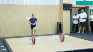 Saikhom Mirabai Chanu Instagram - After the body weight category change of 2018, Mirabai Chanu @mirabai_chanu again action in 48 kg body weight category for the trails of upcoming commonwealth weightlifting and world weightlifting championship. Snatch-85 kg, clean and jerk-107 kg