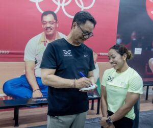 Saikhom Mirabai Chanu Instagram - Thank you Hon'ble @kiren.rijiju sir for inaugurating the residential wing of Weightlifting Warriors Academy in Modi Nagar yesterday.
The state-of-the-art facility, established by our Chief National Coach Shri Vijay Sharma in September 2024, will now provide accommodation for up to 60 athletes in 30 fully equipped rooms. Currently, 40 young athletes aged 8-14 years and 15 elite athletes are also training at the academy.
The academy operates under the Khelo India Scheme with support from the Ministry of Youth Affairs and Sports, Sports Authority of India, Olympic Gold Quest, and the Indian Weightlifting Federation (IWLF). The facility features world-class training amenities, including a modern gymnasium, recovery zones with steam, sauna, and ice bath facilities, and is staffed by seven coaches, three physiotherapists, and two certified masseurs.
Also, thanks to IWF President Sahdev Yadav sir, our MP Dr. Raj Kumar Sangwan sir, MLA Dr. Manju Siwach and all present during this occasion.