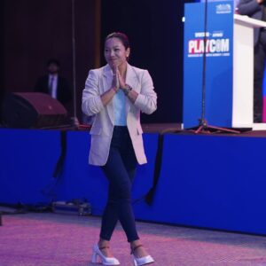 Saikhom Mirabai Chanu Instagram - Smiles, stories and sports. Always a pleasure to connect and share my journey with everyone
#MirabaiChanu #Smiling #journet