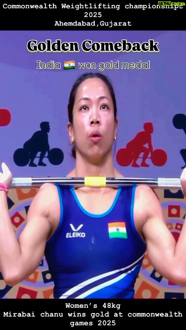 Saikhom Mirabai Chanu - 26K Likes - India 🇮🇳 won Gold medal in commonwealth championship 2025
Ahemdabad Gujarat
@mirabai_chanu 

#commonwealthgames #ahemdabad #gujarat #india