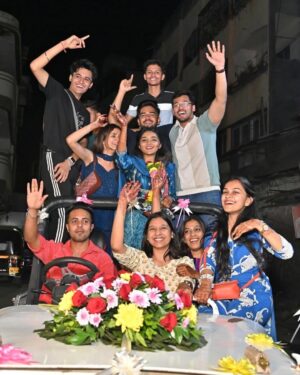 Sakshi Chhajed Instagram - Still remember your phone call “I am getting married”
That scary, nervous, funny Sakshi sounded excited, confident and happy on her wedding day. 🥰
Over that wedding week we laughed, danced, sang, and had a lot of fun but seeing her in that beautiful wedding dress made everyone emotional.
A lot to say as that week brought all our childhood memories back and I am grateful to have a friend like you - crazy, caring and a girl with many dreams.
My best-friend got married! An unbelievable event happened and now became a lifetime memory.
The wedding was a blast and truly love was in the air. Wishing you both love and happiness for a lifetime❤️