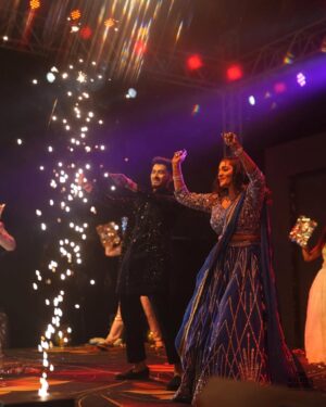 Sakshi Chhajed Instagram - Sangeet shenanigans with my partner in crime!
We danced ,we sang, and we made unforgettable memories❤️🧿