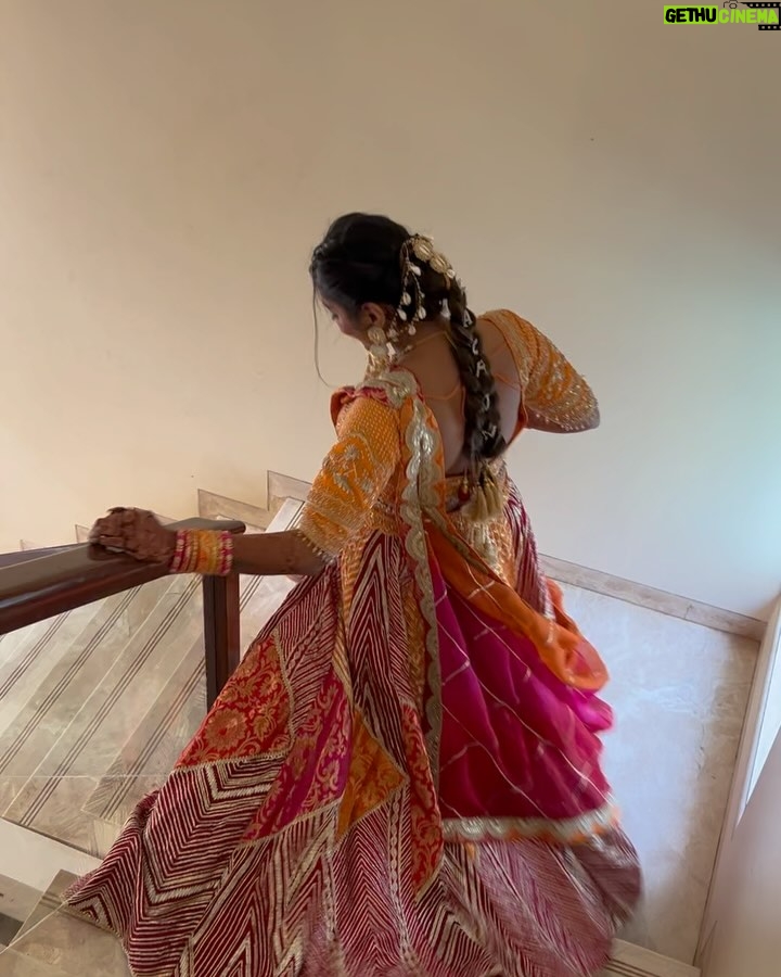Sakshi Chhajed - 4.2K Likes - Still remember your phone call “I am getting married” 

That scary, nervous, funny Sakshi sounded excited, confident and happy on her wedding day. 🥰

Over that wedding week we laughed, danced, sang, and had a lot of fun but seeing her in that beautiful wedding dress made everyone emotional. 
A lot to say as that week brought all our childhood memories back and I am grateful to have a friend like you -  crazy, caring and a girl with many dreams. 

My best-friend got married! An unbelievable event happened and now became a lifetime memory. 

The wedding was a blast and truly love was in the air. Wishing you both love and happiness for a lifetime❤️