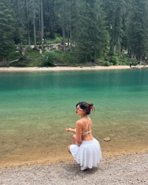 Sakshi Malik Instagram - postcards from the Italian dolomites ā°ļø