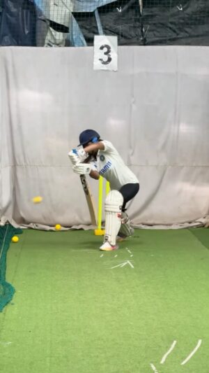 Sameeksha Takke Instagram - Time changed. Life moved on.
But the sound of the ball hitting the middle of the bat? MY BAT !?
That sound never left me.
It lived quietly in my bones
waiting,
watching,
hoping I’d come home again.
6 years later… I did ❤️
.
.
.
.
#BackToMyFirstLove #CricketSoul #AlwaysACricketer
#ProfessionalCricketer #testcricket #NetsAfterYears
#cricket #indvseng #cricketlovers♥️ #cricketforlife #femalecricketer #sameekshatakke #iplt20
