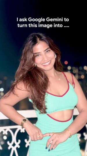 Sameeksha Takke Instagram - Google Gemini making me fall in love with me again 🥰❤️
Made With Nano Banana Google Gemini
#ad