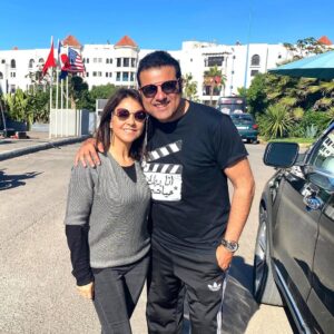 Samia Akariou Instagram - My best friend and brother @rhanykabbadj #babalbhar2m #tournage #2m 🌹🌹