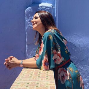 Samia Akariou Instagram - Aid Moubarak mes amis mes chers fans et ma chère famille ❤️❤️❤️ merci @kounouz.officiel 😘 📸by my swetie @sanaelhabti