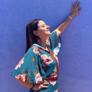 Samia Akariou Instagram - Aid Moubarak mes amis mes chers fans et ma chĆØre famille ā¤ļøā¤ļøā¤ļø merci @kounouz.officiel š šøby my swetie @sanaelhabti