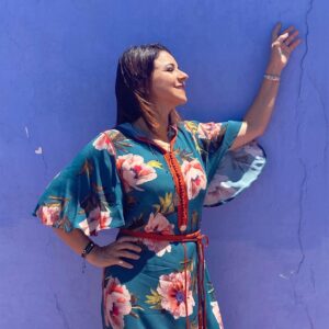 Samia Akariou Instagram - Aid Moubarak mes amis mes chers fans et ma chère famille ❤️❤️❤️ merci @kounouz.officiel 😘 📸by my swetie @sanaelhabti