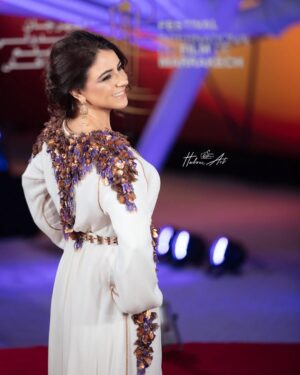 Samia Akariou Instagram - From the #filmfestival crĆ©dit to š·. @zoubair_hk š¹ un grand merci a mon amie @ghizlaineammorcouture pour la tenue š a mes amis @bijouterie.merveilleuse et a @said.h.coiffure @__amanii___