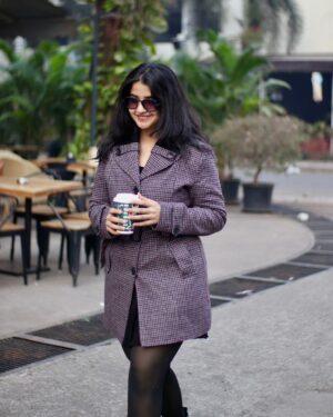Sanchi Jain Instagram - Subtle slay 🪄✨
{fall fashion, outfitoftheday }
#fallfashion #ootd