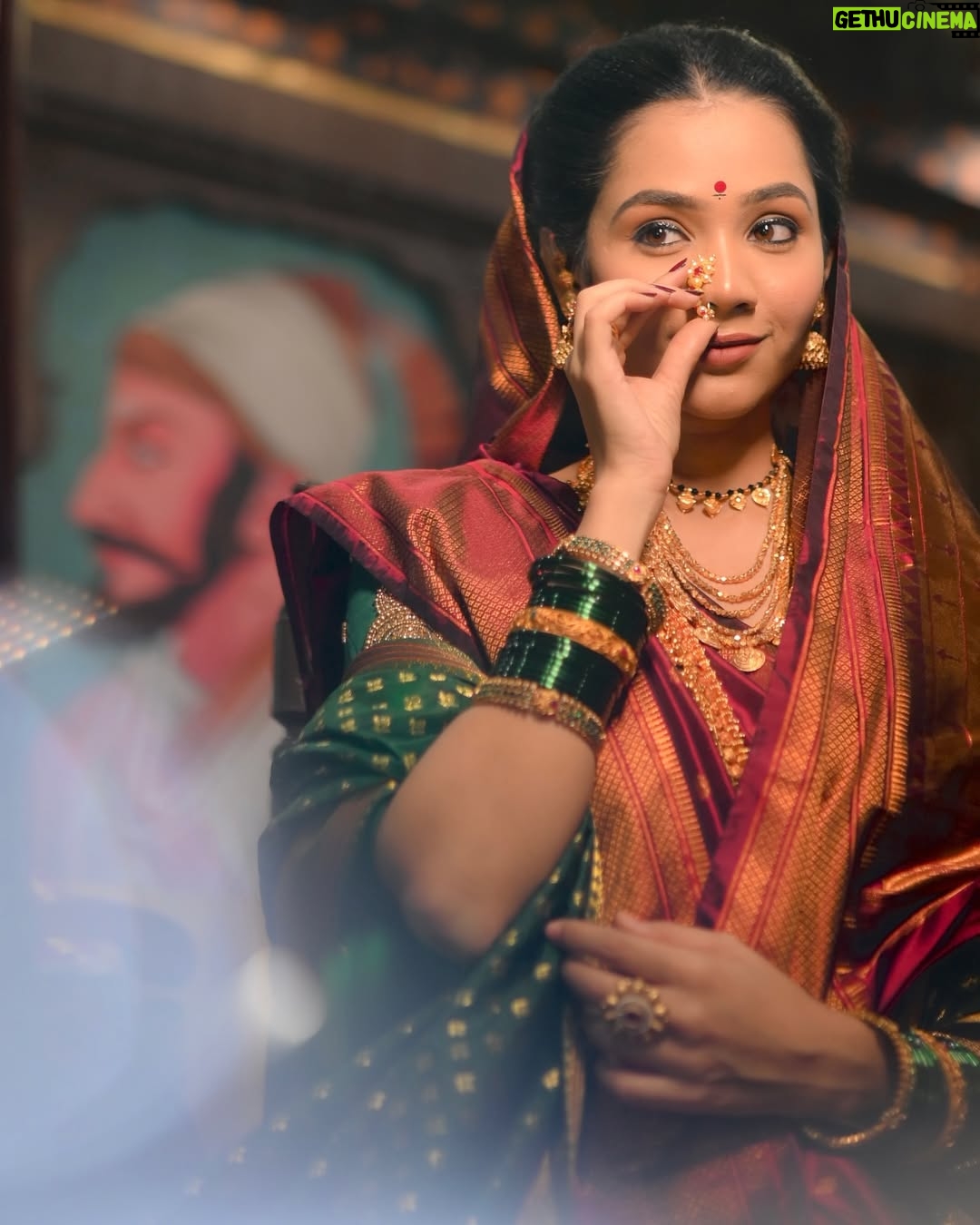 Sanika Bhoite - 250.7K Likes - जगदंब 🚩🚩
.
Mua : @varsha_makeover22 
Outfit: @vidya_rental_boutique 
📸 : @abhi_patil_photography_1818 
.
#sanika_17 #photooftheday #photography #maratha #saree #beautiful #cute #smile #pretty #beauty #maharashtra #shivjayanti #love #instagood #instagram #pune #punekar #punecity #mumbai