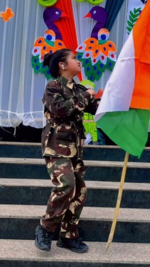 Saniya Ahmed Instagram - Vande Mataram š®š³š®š³š®š³