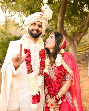 Sanjna Singh Instagram - “New Year, New Beginnings ✨💍 Starting 2025 with love, laughter, and my forever by my side.
09/12/2024
Here’s to a lifetime of adventures together ❤️ #JustMarried #NewYearNewJourney #ForeverAndAlways”