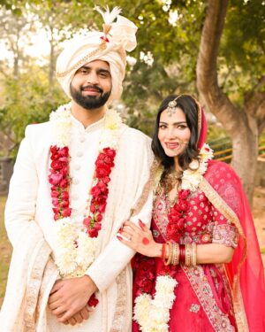 Sanjna Singh Instagram - “New Year, New Beginnings ✨💍 Starting 2025 with love, laughter, and my forever by my side.
09/12/2024
Here’s to a lifetime of adventures together ❤️ #JustMarried #NewYearNewJourney #ForeverAndAlways”