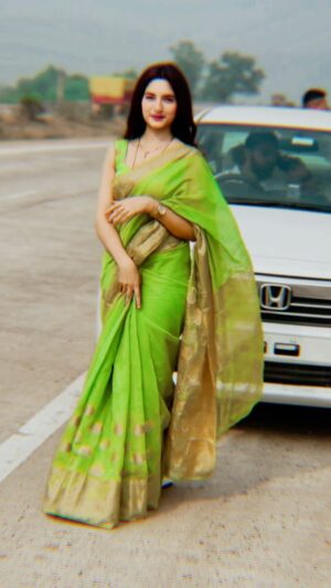 Sapna Parihar Instagram - Saree makes u more beautiful 🦋
#reelsinstagram
#explore
#trendingreels
#trendingnow
#saree
#foryou
@_sapnaparihar_