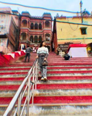 Sapna Parihar Instagram - Ishq hai ye…#banaras♥️