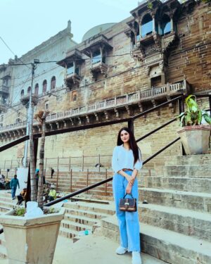 Sapna Parihar Instagram - Ishq hai ye…#banaras♥️