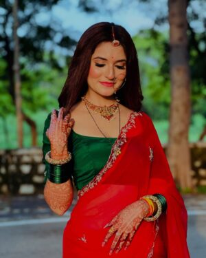 Sapna Parihar Instagram - ♥️….. @_sapnaparihar_
MUA - @tarashamistsalon_
@tarasha_mist_salon_rewa
@priti_rajpal_