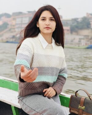 Sapna Parihar Instagram - Ishq hai ye…#banaras♥️