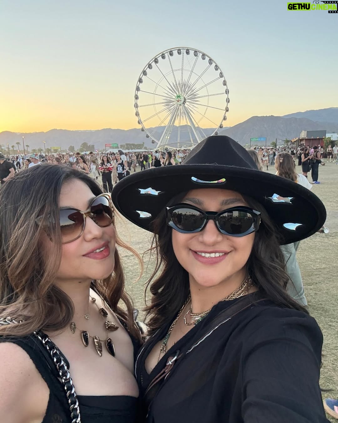 Sarah Azhari - 5.5K Likes - Coachella 2025 Day 2… spent hours dancing to the sets of Kaskade and Idris Elba at The Quasar stage 💃🪩✨🧿🪬