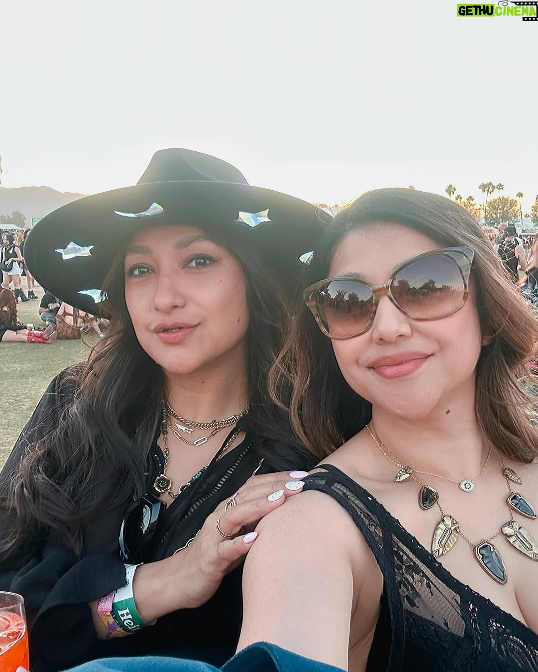 Sarah Azhari - 5.5K Likes - Coachella 2025 Day 2… spent hours dancing to the sets of Kaskade and Idris Elba at The Quasar stage 💃🪩✨🧿🪬
