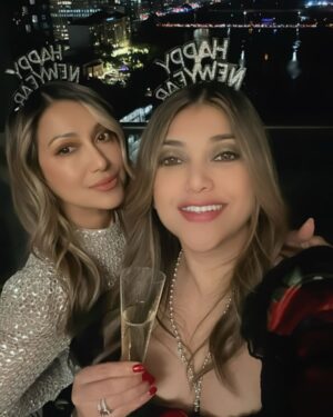 Sarah Azhari Instagram - Cheers to a fresh start, starting 2025 surrounded by the best company.