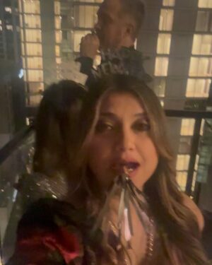 Sarah Azhari Instagram - Cheers to a fresh start, starting 2025 surrounded by the best company.