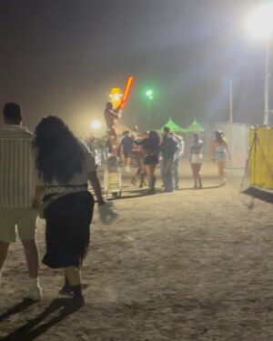 Sarah Azhari Instagram - Coachella 2025 Day 3 🎡🪩💃🧿🪬